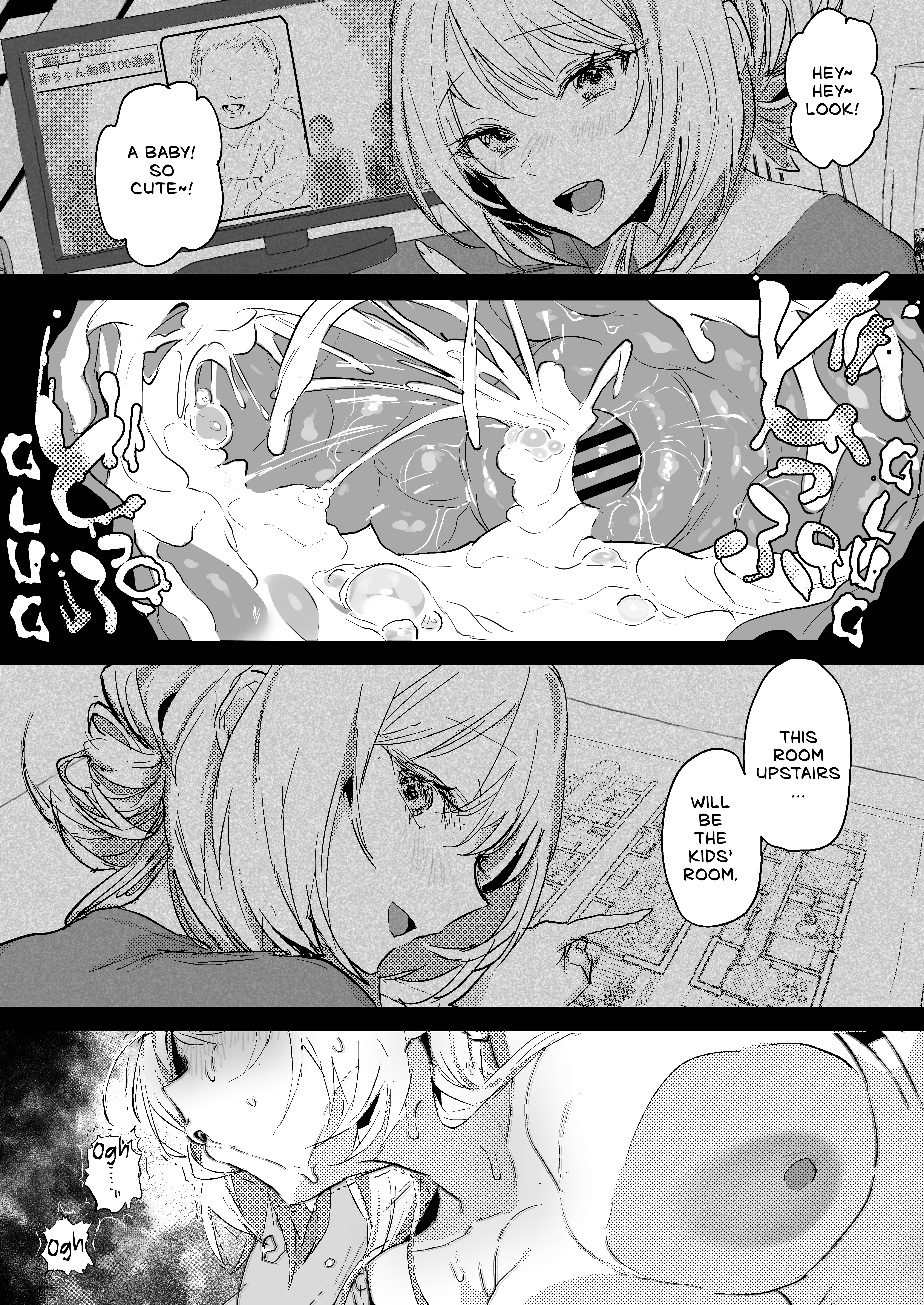 Hentai Manga Comic-Newlywed Koharu, Netorase-Read-91